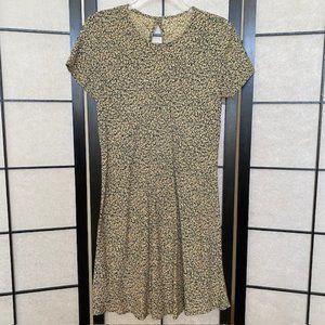Vintage Floral Print Dress - Junior's Size 9, NWT